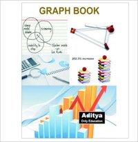 Graph Notebook - A4 White, 5mm Grid | 100 Pages, Saddle Stitched, 70 Gsm Paper