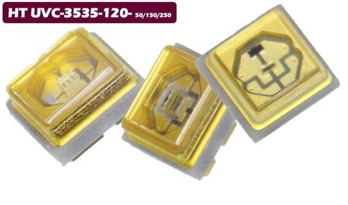 Led Uvc 265~275nm 100ma 5~7v 1w 8~12 / 12~16mw