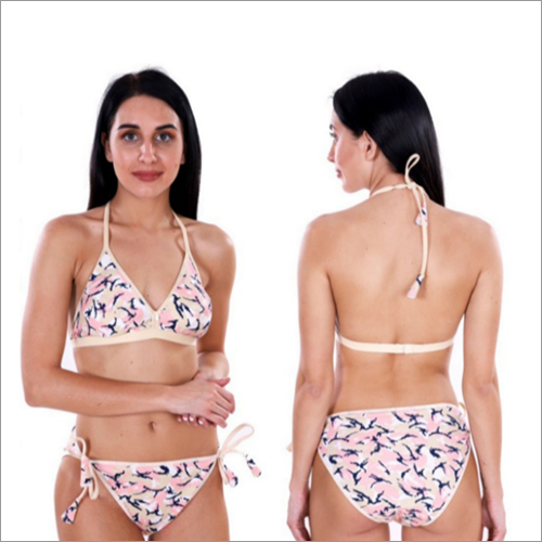 Available In Different Color Printed Bikni Set