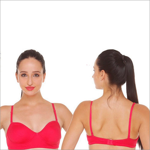 Red Ladies Fancy Bra