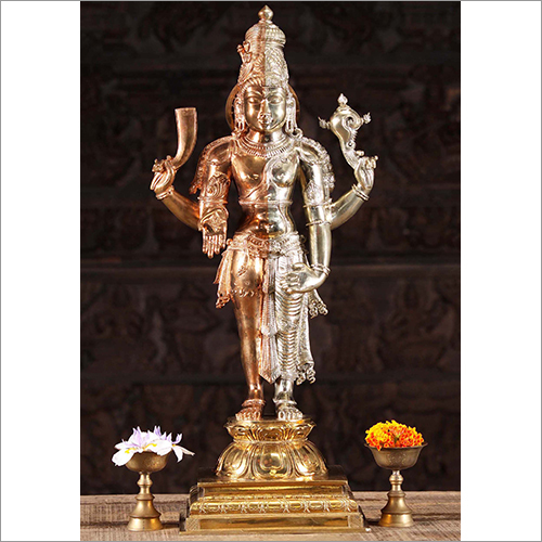 Brass Hariharan Statue
