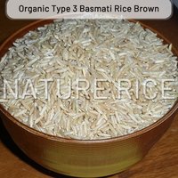 Organic Type 3 Brown Basmati Rice