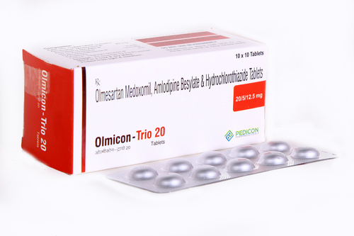 Olmesartan 20 Amlodipin 5 Hydrochlorothiazide 12.5 Generic Drugs