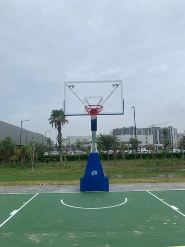 BASKETBALL POLE MOVABLE AND HEIGHT ADJUSTIBLE