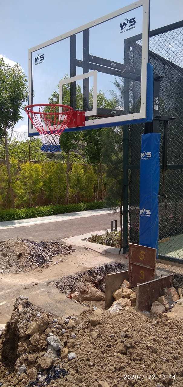Fixed Basketball Post