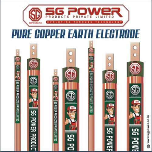 Pure Copper Earth Electrode