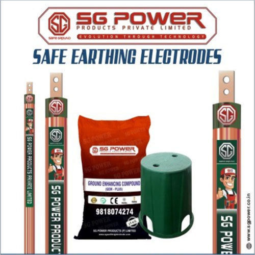 Safe Earthing Electrodes Application: Industrial