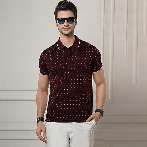 Mens Polo Neck T-Shirts