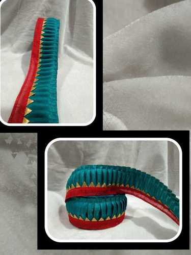 Fill Lace - Cotton, 9 m x 2 cm, Marin, Firoji, Block, Garrin, Pink | One-Sided, Decorative Lace for Crafting and Embellishment