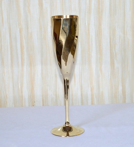 Brass Wine Goblet