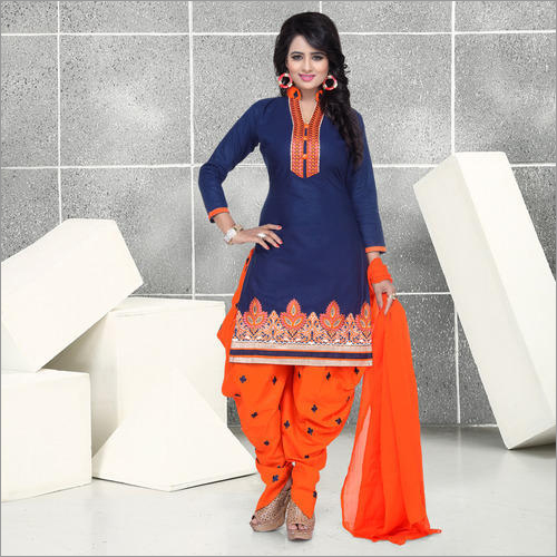 Punjabi Patiala Suit By POOJA ENTERPRISES