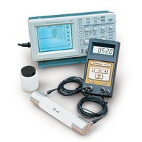 Ultrasonic Pulse Velocity Tester - Usage: Testing