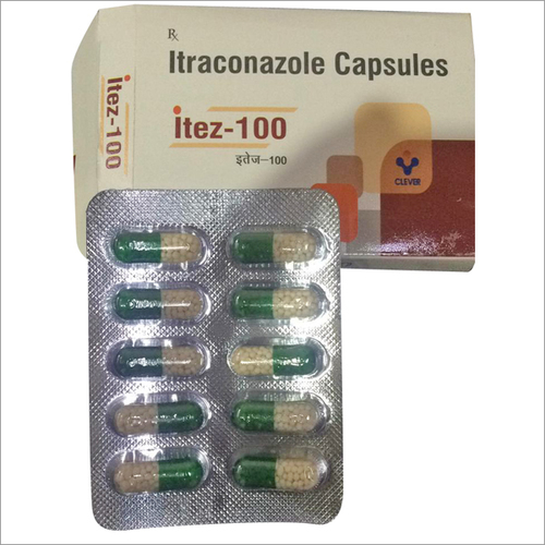 Itez-100 Itaconazole Capsules General Medicines