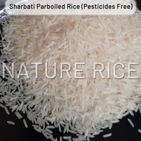 Organic Sharbati White/Cream Sella (Parboiled) Ric