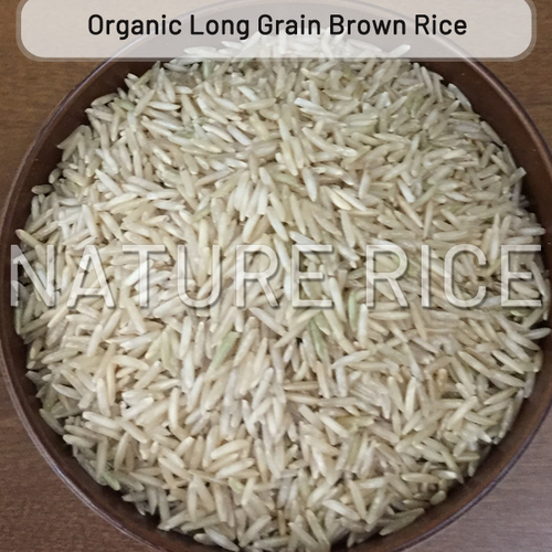 Organic Long Grain Brown Rice By NATURE RICE