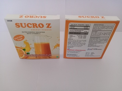 Energy Booster With Vitamin C Flavoured Drink