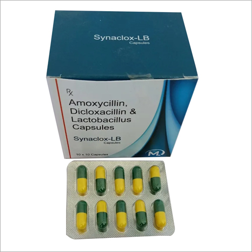Amoxycillin Dicloxacillin and Lactobacillus Capsules