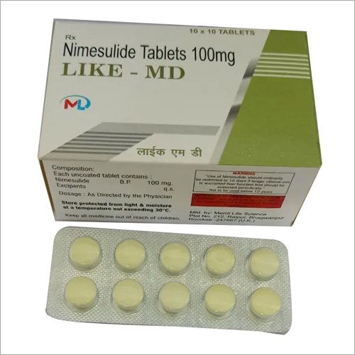 Nimesulide Tablets 100MG