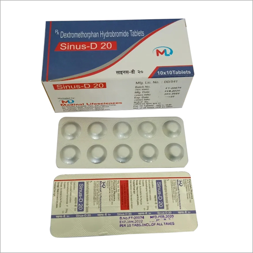 Dextromthorphan Hydrobromide Tablets