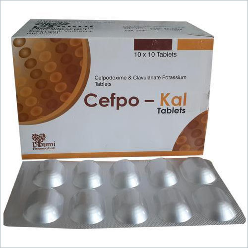 Cefpodoxime 200 Mg & Clavulanic Acid 125 Mg Tablets