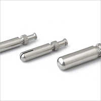 Silver Brass Crimping Pin