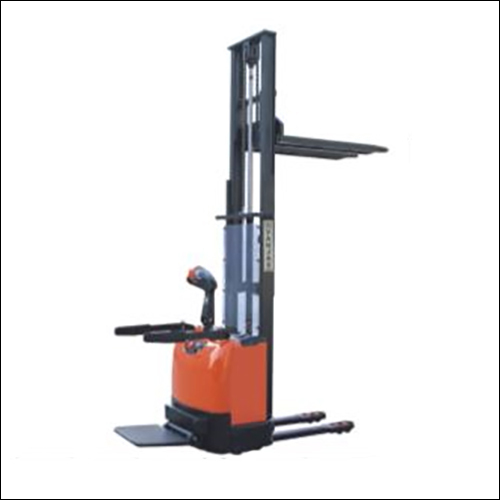 1.5-2 Ton Fully Electric Stacker By MANSHAA TECH CORPORATION