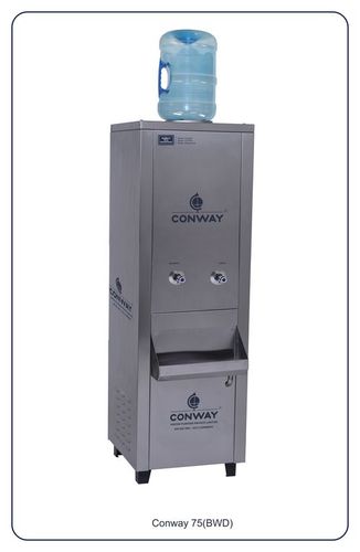 Conway Bwd 75 Stainless Steel Commercial Bottle Water Dispenser - Normal & Cold Cooling Power: 94 Watts Watt (W)