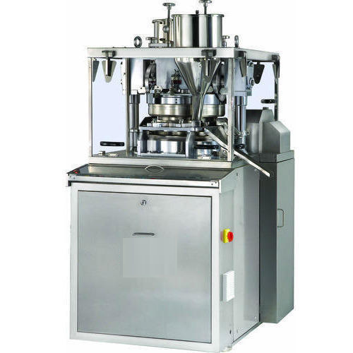 Double Side Single Rotary Tableting Machine By CROWN PHARMA MACHINERY