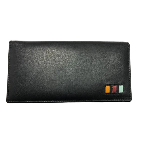 Ladies Black Leather Wallet By OXIMS EXPORTS LLP