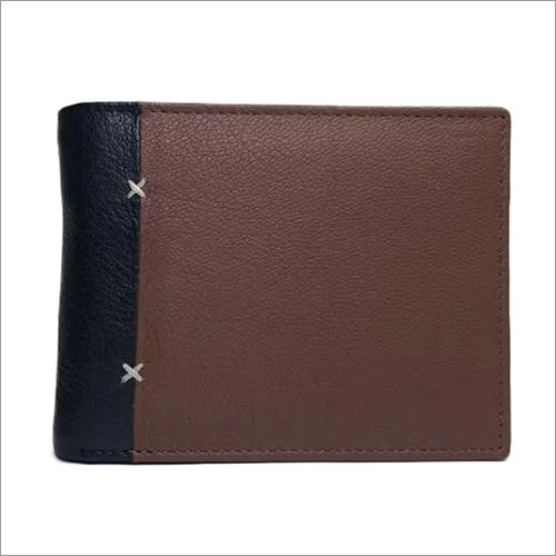 Mens Bi-fold Leather Wallet