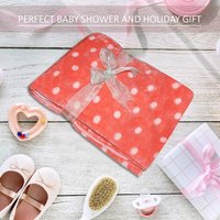 Blankets For New Born - Fleece Material, 0-3 Months Size, Vibrant Red Color | Soft And Cozy Baby Care Essential