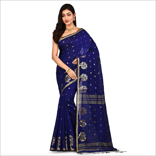 Ladies Fancy Handloom Cotton Silk Saree