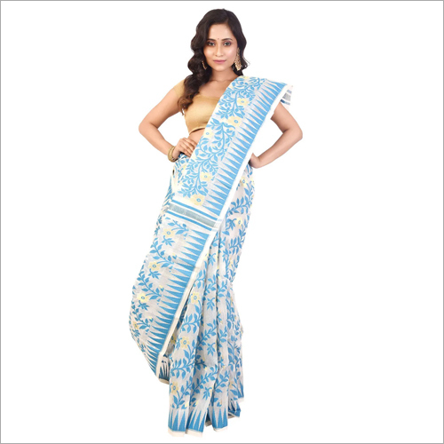 Ladies Designer Dhakai Jamdani Saree
