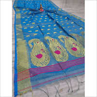 Ladies Handloom Tisu Silk Saree