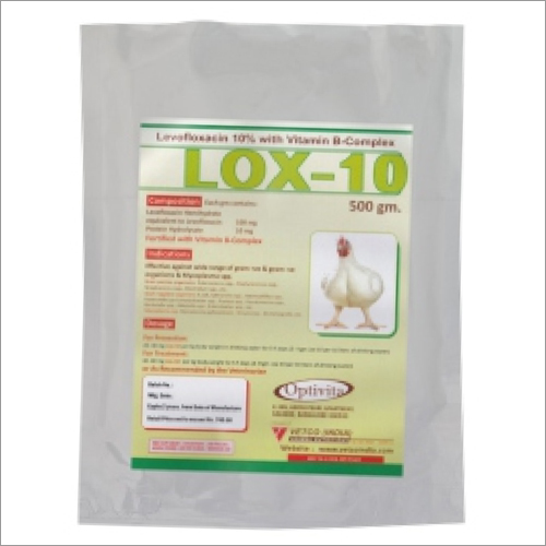 Levofloxacin 10 Percent Fortified With Vitamin B-Complex