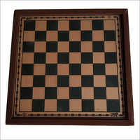 Wooden Chess Board - 12x12 Inches, Brown Polished Finish | 64 Squares, 1.5 Inch Square Size, Lightweight 1.5 Lbs