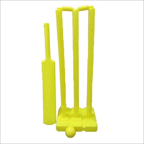 Plastic Cricket Bat And Wicket