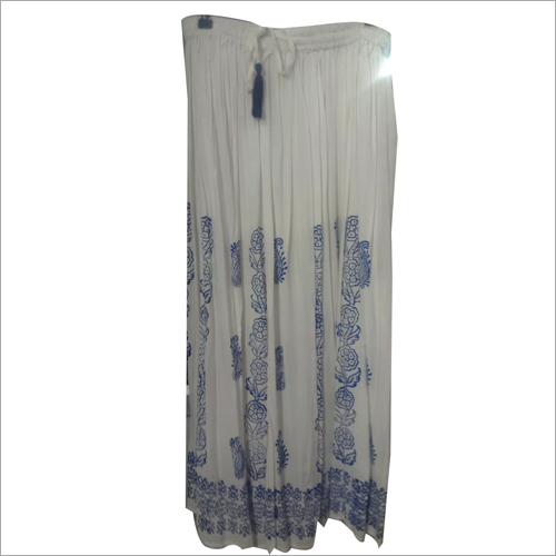 Printed Long Skirt