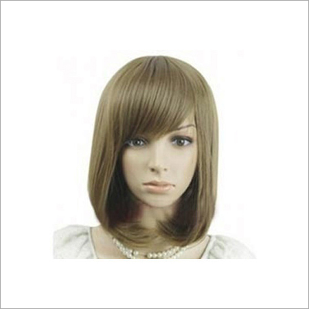 Short Silky Hair Wig at Best Price in Greater Noida | Tyagi Exports
