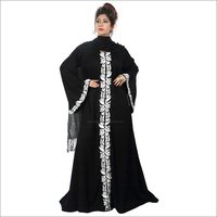 Ladies Designer Abayas on Nida Fabric