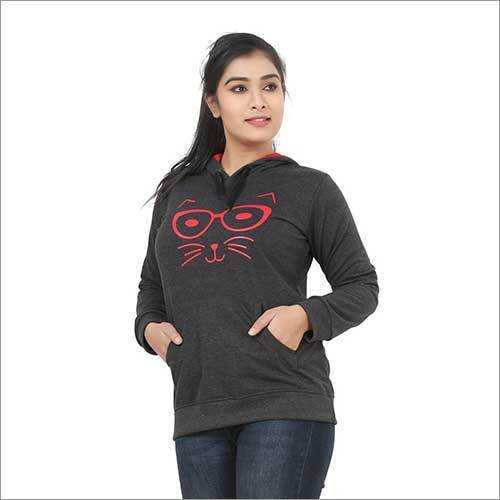 Washable Ladies Casual Hoodie