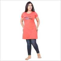 Washable Ladies Long T-shirt