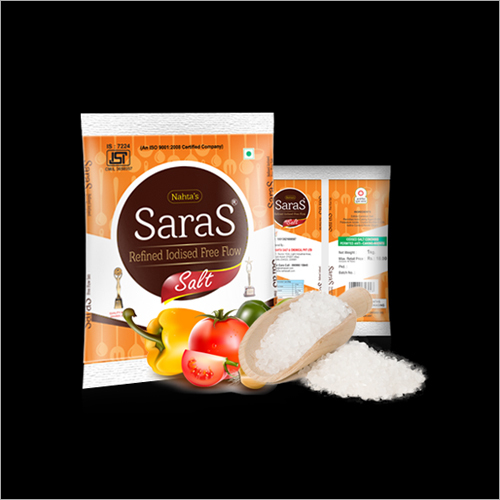 SARAS Salt - High Purity White Salt | Plastic Packing Shelf Life Up to 12 Months