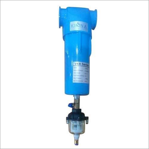 Blue Compressed Air Line Filters With Auto Drain Valve