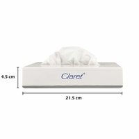 Claret Penta Pack Supple 4 In 1 Facial Tissue Box With Small Facial Tissue Dispenser