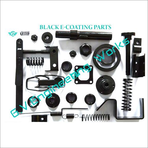 Black E-Coating Parts