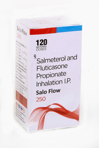 Fluticasone Propionate 250mg + Salmetrol Xinafoate 25mcg