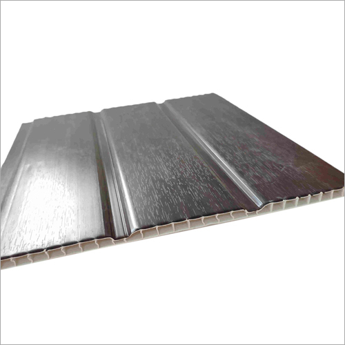2.6 KG Three Groove Wood Grain PVC Wall Panel 