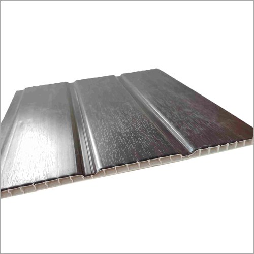 2.6 KG Three Groove Wood Grain PVC Wall Panel