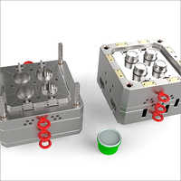 Paint Bucket Cover Injection Molds